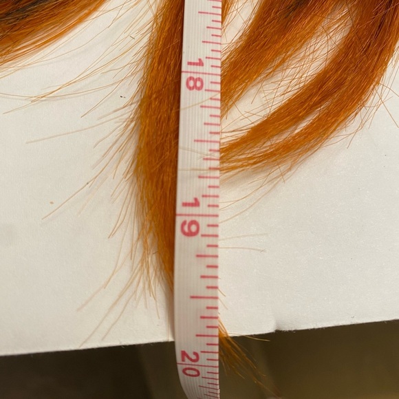 Black and orange wig - Picture 9 of 11